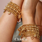 ChloBo Sterling Silver Gold Plated Soul Glow Sunshine Bracelet CBO-017 Image 2