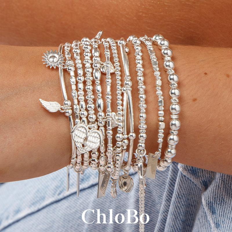 ChloBo Sterling Silver Ideal Love Bracelet CBO-065 Image 2