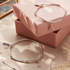 ChloBo Sterling Silver Initial Bracelet J CBO-313 Image 3