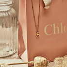 ChloBo Sterling Silver Initial Necklace S CBO-270 Image 3