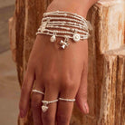 ChloBo Sterling Silver Rhythm Of Water Ring CBO-200/S Image 2