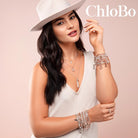 ChloBo Sterling Silver Rose Gold Plated Cute Mini Heart Tree Of Life Bracelet CBO-030 Image 2
