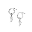 Chlobo Sterling Sliver Divinity Within Small Hoops CBO-703 Image 1
