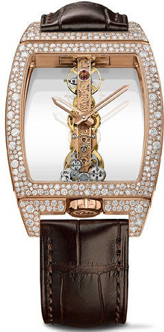 Corum Watch Golden Bridge Men Snow Diamond B113/03853