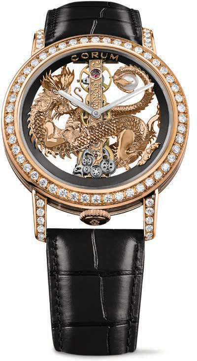Corum Watch Golden Bridge Round B113/04046