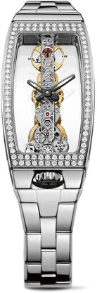 Corum Watch Goldem Bridge Miss White Gold Diamonds B113/00976