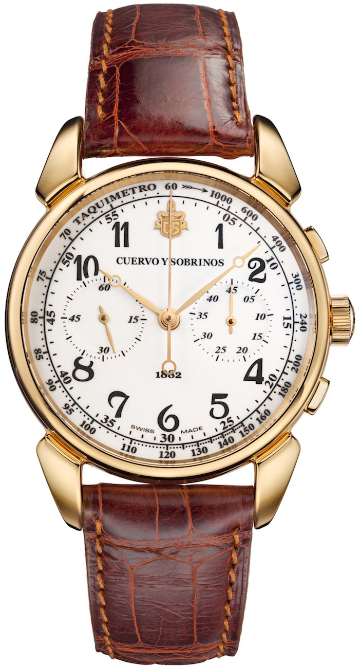 Cuervo y Sobrinos Watch Historiador Chrono Limited Edition 3148.9B