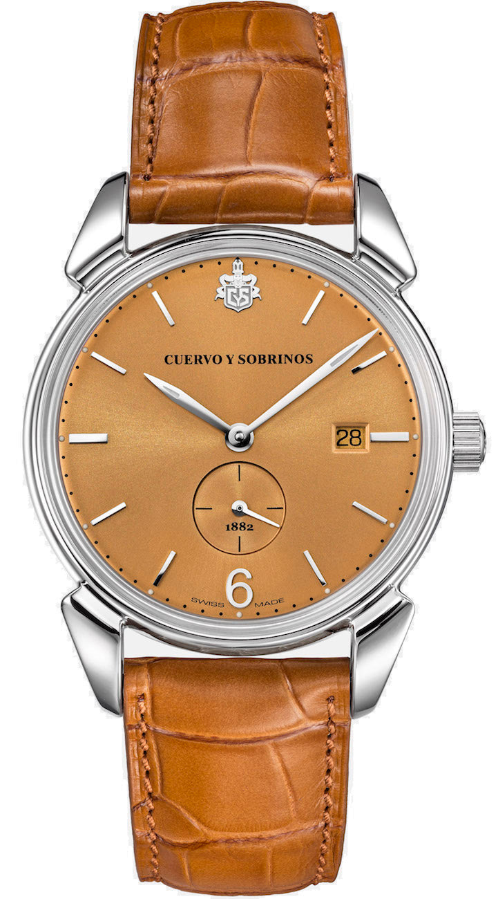 Cuervo y Sobrinos Watch Historiador Pequenos Segundos 3191.1CO