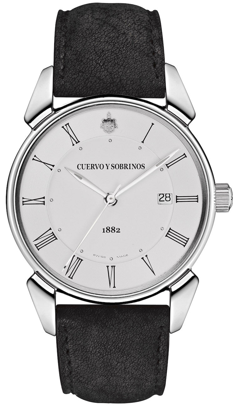 Cuervo y Sobrinos Watch Historiador Central Seconds 3195.1CS.AR
