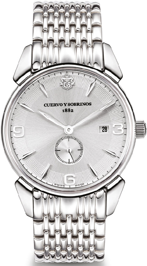 Cuervo y Sobrinos Watch Historiador Pequenos Segundos 3191B.1VAS