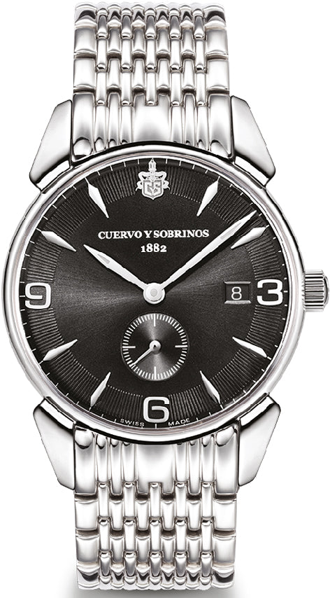 Cuervo y Sobrinos Watch Historiador Pequenos Segundos 3191B.1VNS
