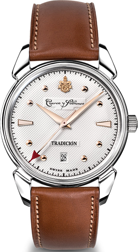 Cuervo y Sobrinos Watch Historiador Tradition 3195.1TR.S