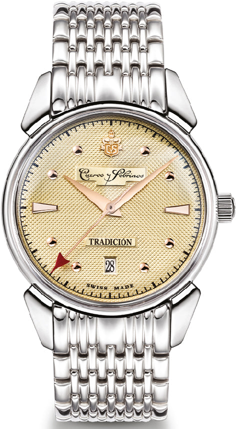 Cuervo y Sobrinos Watch Historiador Tradition 3195B.1TR.C