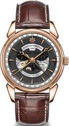 Cuervo y Sobrinos Watch Historiador Luna Negra Limited Edition 3194.9LSA
