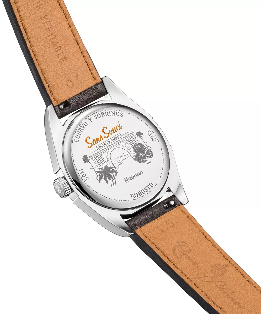 Cuervo y Sobrinos Robusto Sans Souci Champagne Watch 3162.1A Image 3