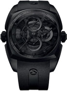 Cyrus Watch Klepcys Skeleton Chronograph Darkness Black DLC Steel Limited Edition 539.504.DD.A
