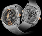 Cyrus Watch Klepcys Vertical Skeleton Tourbillon Sapphire Limited Edition 539.506.ZG.A Image 5