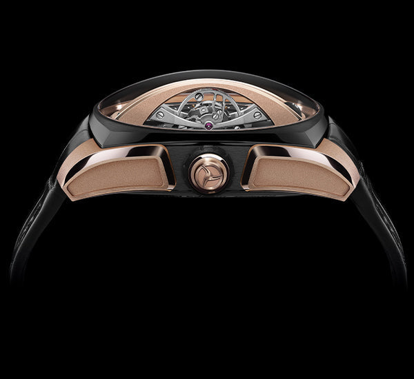 Cyrus Watch Klepcys Vertical Tourbillon Black Rose Gold Limited Edition 539.506.GD.A  Image 5