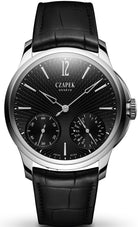 Czapek Quai des Bergues No.17 Double Soleil Tuxedo Black Watch Quai des Bergues 17 Double Soleil Tuxedo Black Image 1
