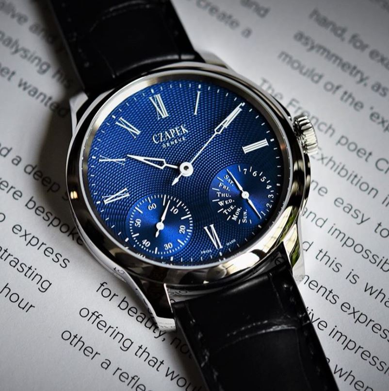 Czapek Quai Des Bergues Sapphire Blue S Limited Edition Watch Czapek Watch Quai Des Bergues Sapphire Blue S Image 2