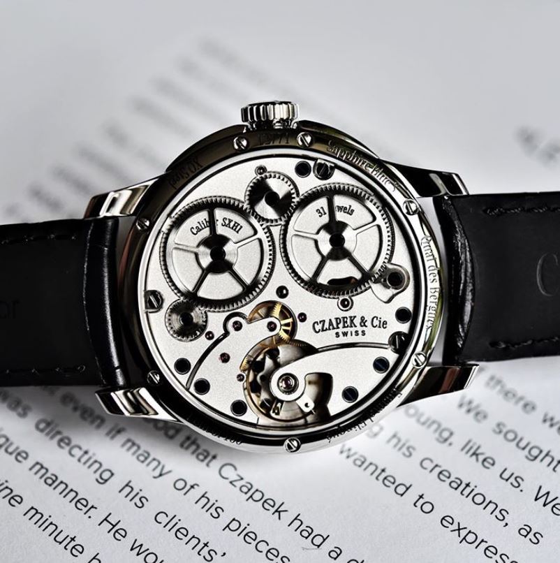 Czapek Quai Des Bergues Sapphire Blue S Limited Edition Watch Czapek Watch Quai Des Bergues Sapphire Blue S Image 3