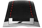 Czapek Strap Antarctique Passage de Drake Leather Black Red Stitch Leather Black Red Stitch Image 1