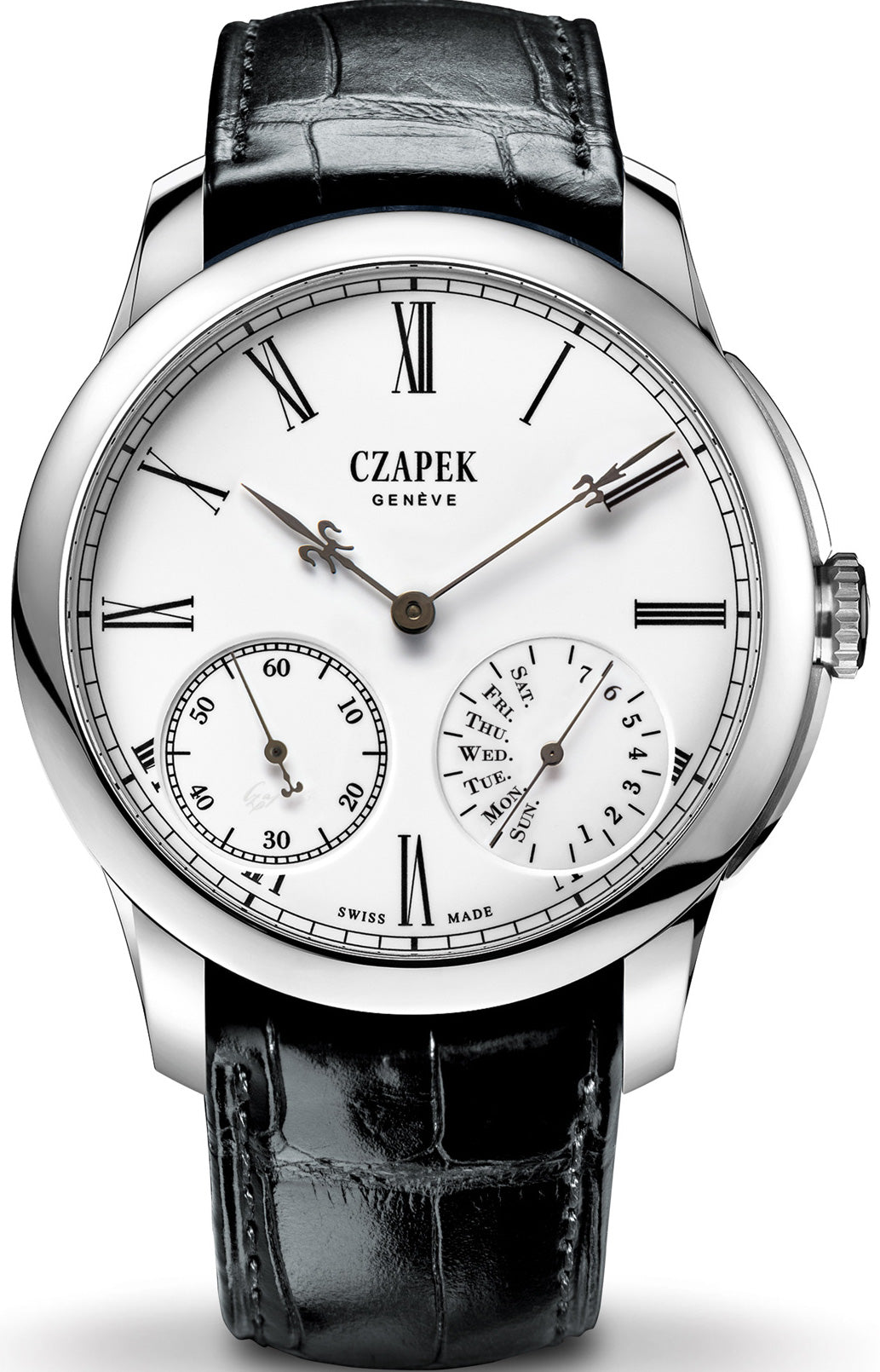 Czapek Watch Quai des Bergues Guilloche Ricochet Gold No.29bis Limited Edition Guilloche Ricochet Gold No.29bis Image 1