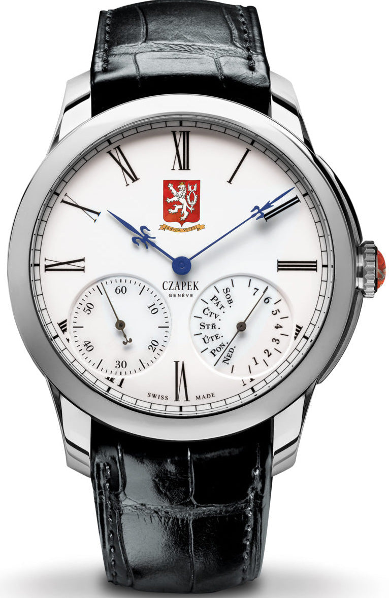 Czapek Watch Quai Des Bergues Tribute to Czechia Steel Special Edition Quai Des Bergues Tribute to Czechia Steel Image 1