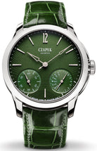 Czapek Watch Quai des Bergues Steel Guilloche Ricochet Steel Rainforest Green S Limited Edition