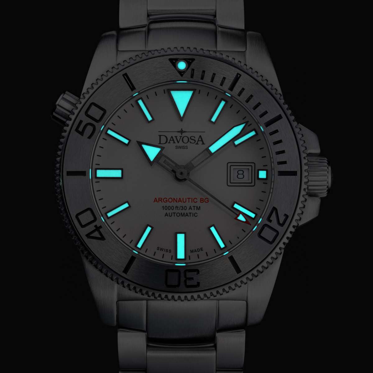 Davosa Argonautic BG Automatic White Watch 16152810 Image 2