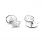 Deakin & Francis Cufflinks Sterling Silver Crown C1591S07 Image 2
