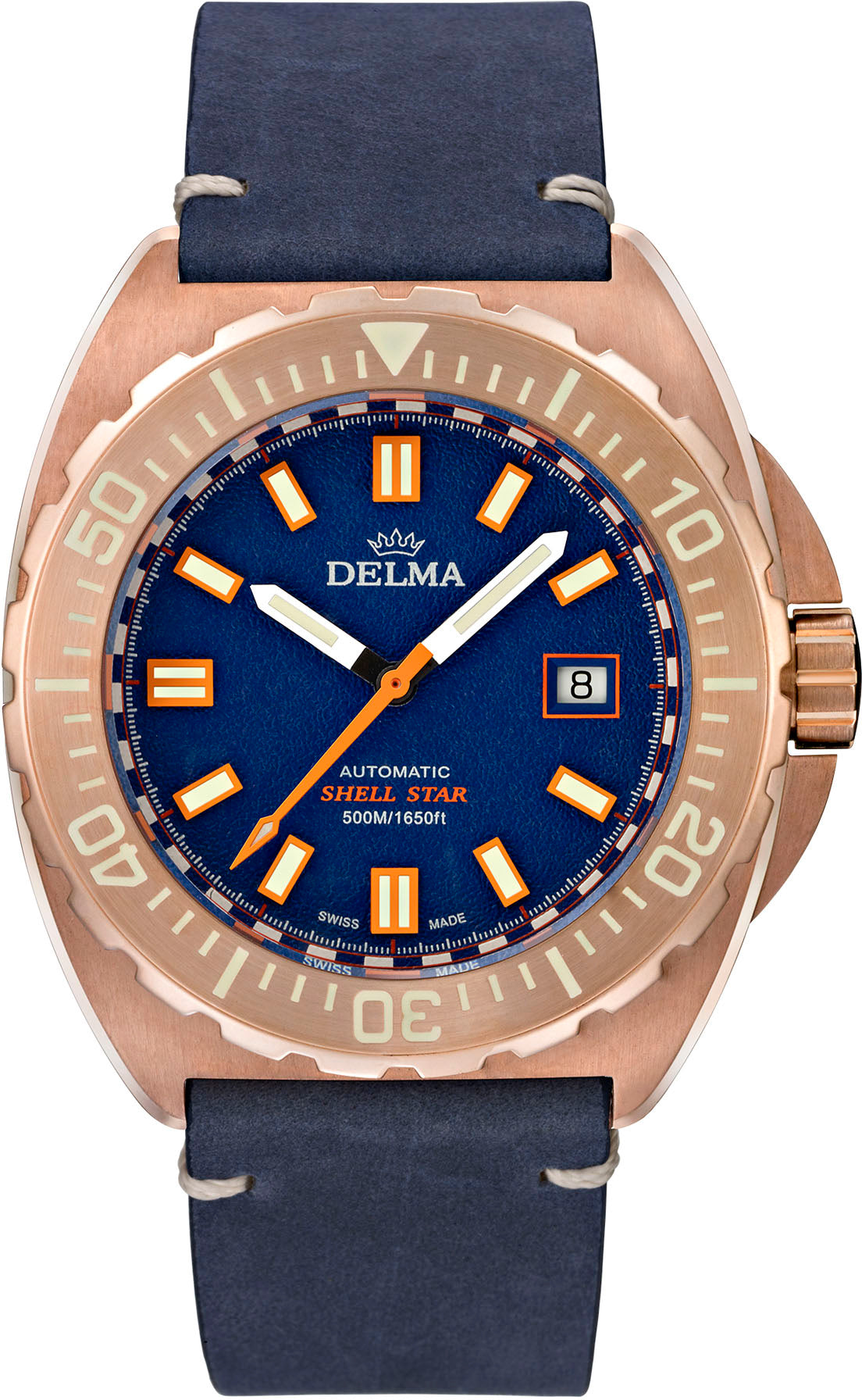 Delma Watch Shell Star Bronze Automatic Limited Edition 31601.670.6.048