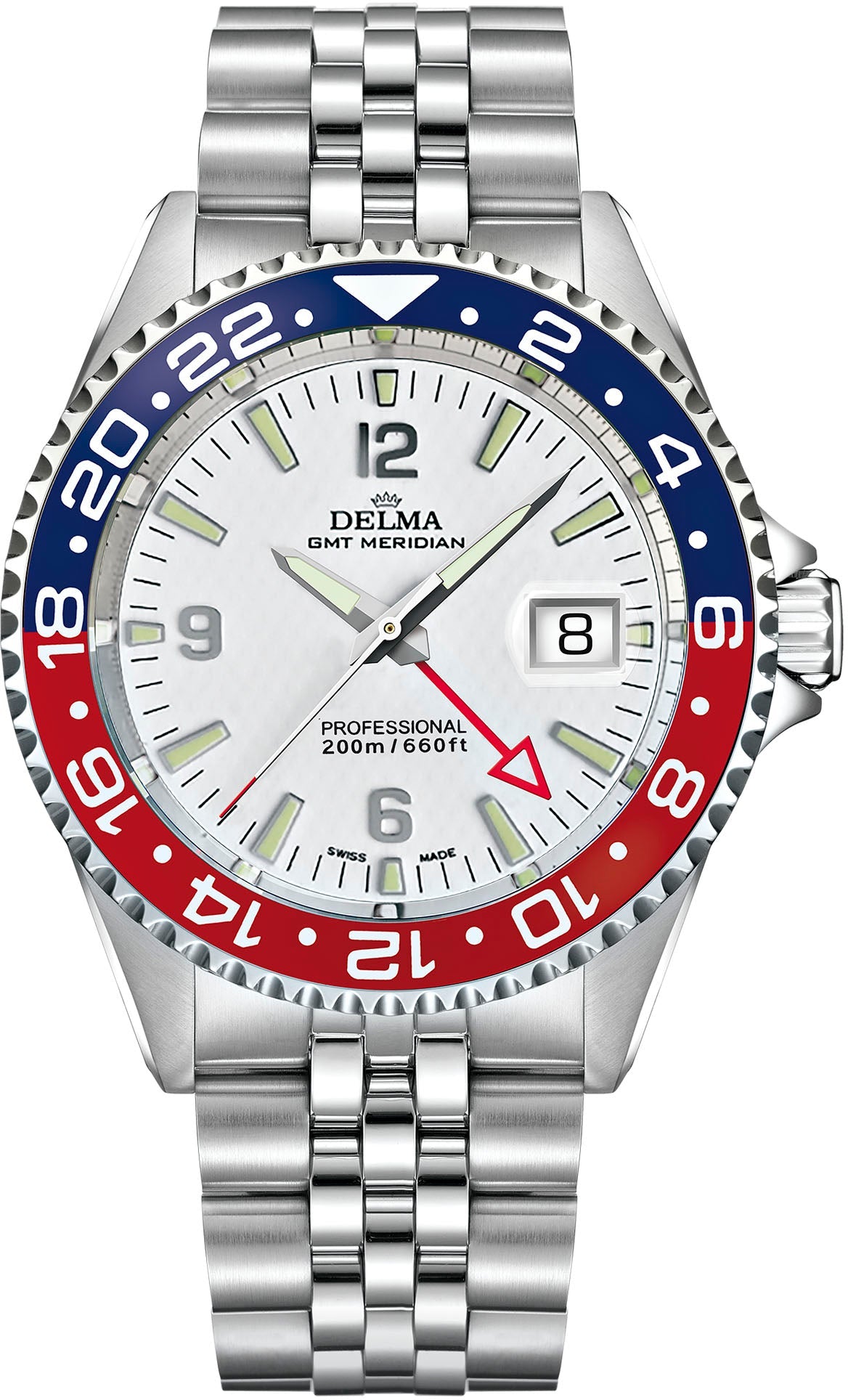 Delma Watch Santiago GMT 41701.648.6P014