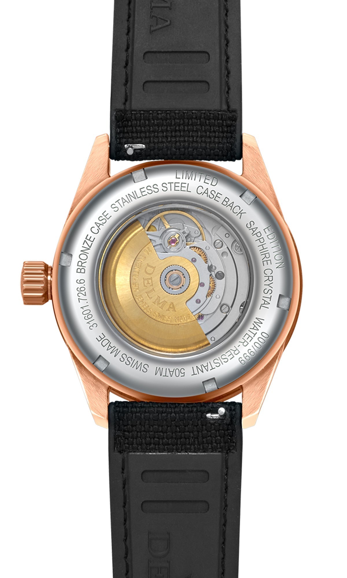 Delma Cayman Field Bronze Brown Watch 31601.726.6.104 Image 2