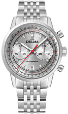 Delma Continental Pulsometer Silver Watch 41701.702.6.068 Image 1