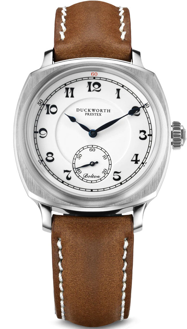 Duckworth Prestex Watch Bolton Small Seconds Brown Leather