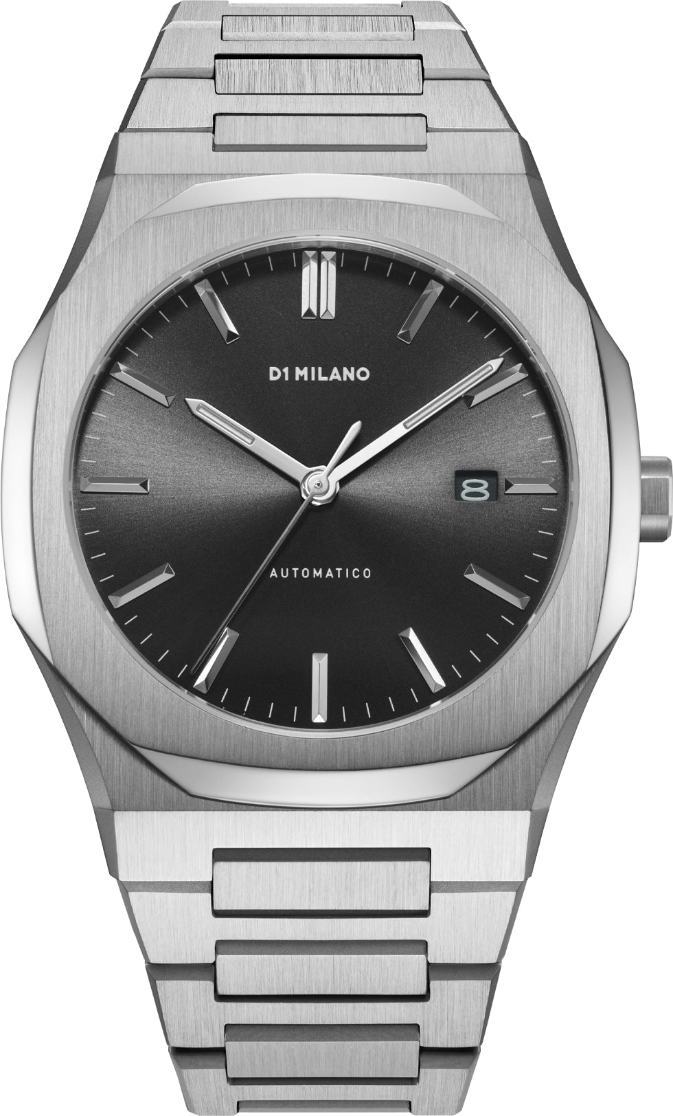 D1 Milano Watch Automatic Bracelet Black D1-ATBJ10