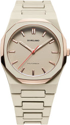 D1 Milano Watch Polycarbon Taupe Mesh PCBJ36