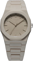 D1 Milano Watch Polycarbon Ecru PCBU06