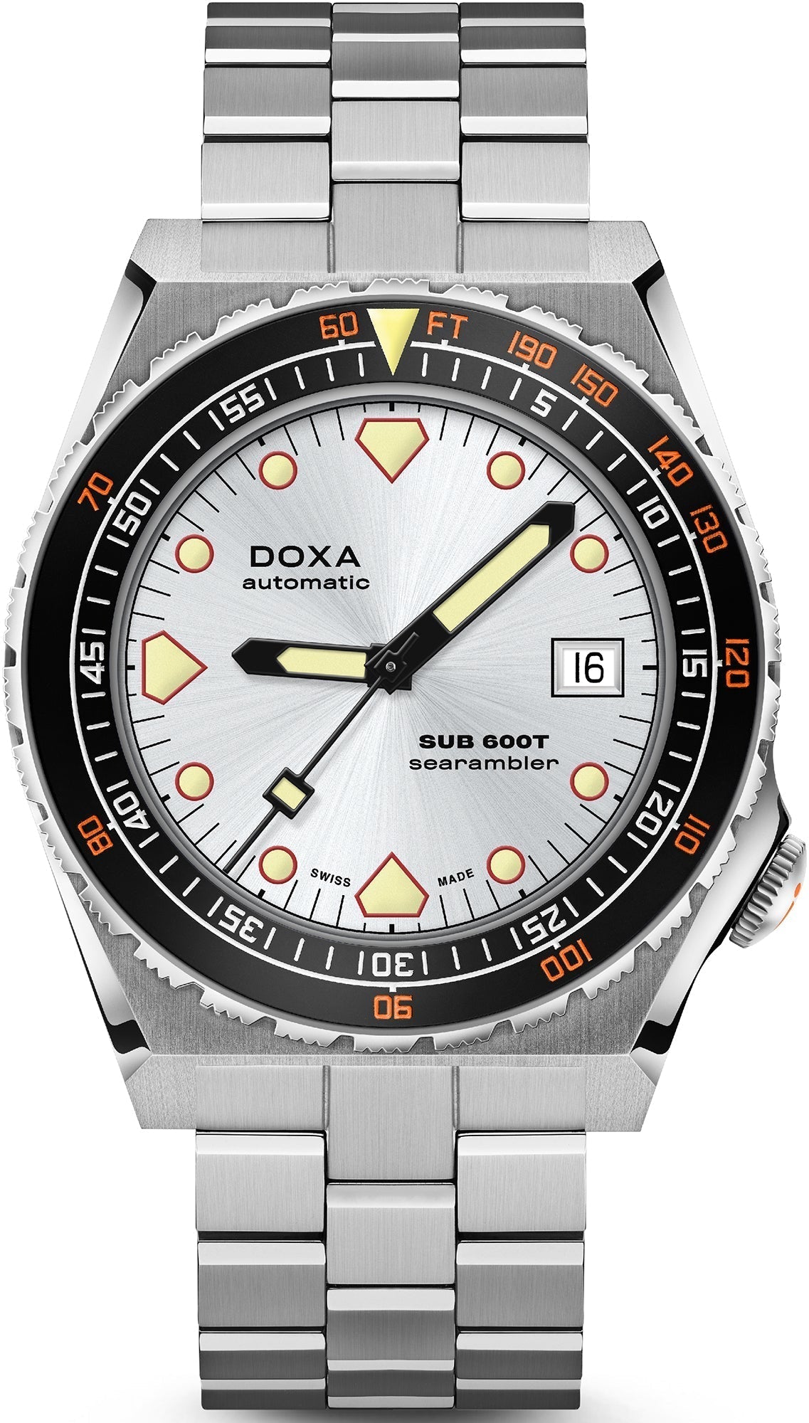 Doxa SUB 600T Searambler Bracelet Watch 861.10.021.10 Image 1