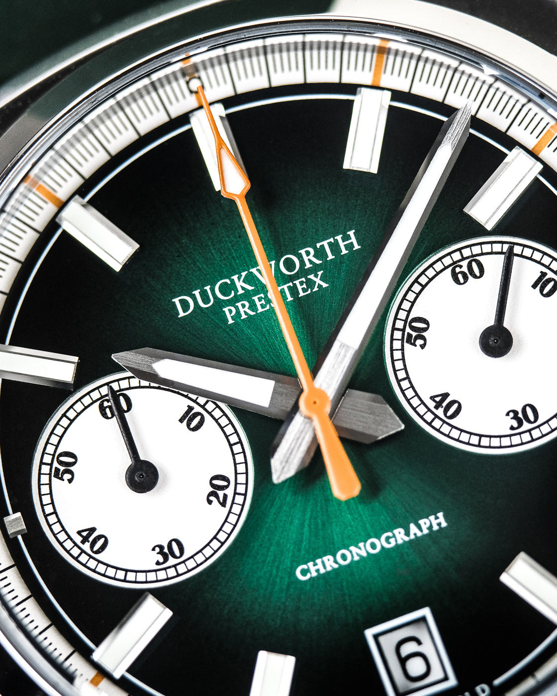 Duckworth Prestex 42 Green Sunburst Mesh Bracelet Watch D550-04-ST Image 3