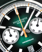 Duckworth Prestex 42 Green Sunburst Olive Green Leather Watch D550-04-C Image 3