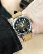 Duckworth Prestex Verimatic Black Fume Beige Suede Watch D891-01-K Image 4