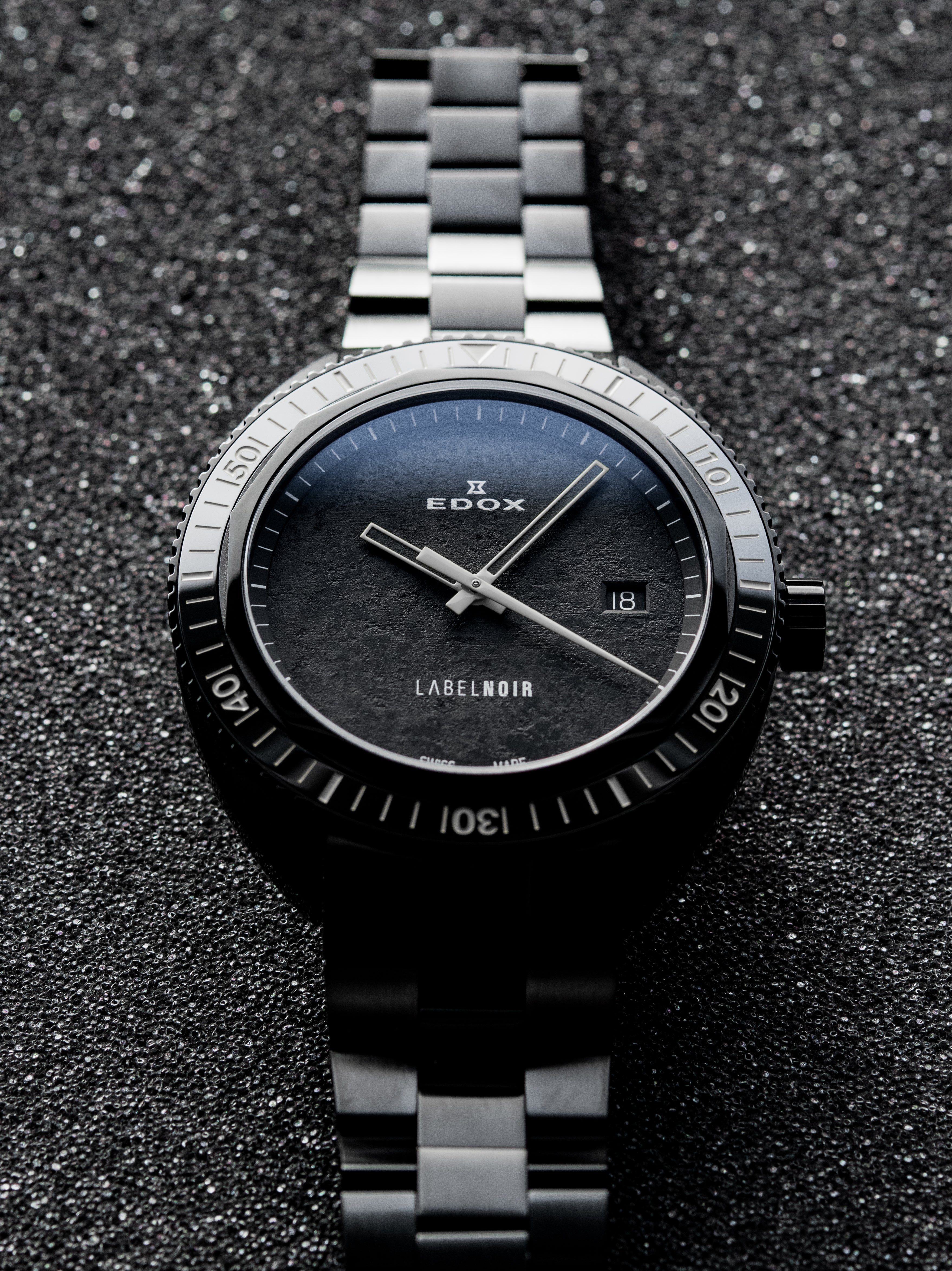 Edox Hydro Sub Label Noir Limited Edition Watch  80128 37NLNM NLN Image 3