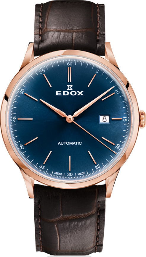 Edox Watch Les Vauberts 80106 37RC BUIR