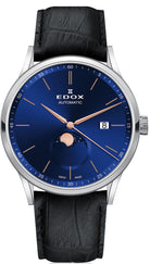 Edox Watch Les Vauberts Moon Phase 80500 3 BUIR