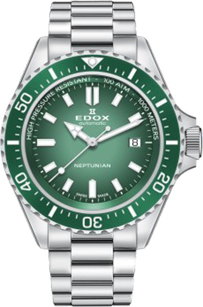 Edox Watch Skydiver Neptunian Automatic 80120 3VM VDN1