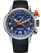 Edox Watch Chronorally Quartz Chronograph Titanium 38001 TINOCA BUO3