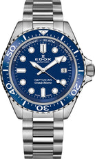 Edox Watch Neptunian Bracelet Mens 80801 3BUM BUIN