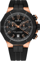 Edox Watch Delfin The Original Chronograph Mens 10113 37RNCA NIR